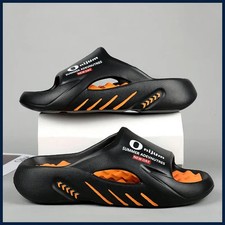 2026 New Men Massage Slippers Slides Indoor Outdoor Sandals Beach Casual
