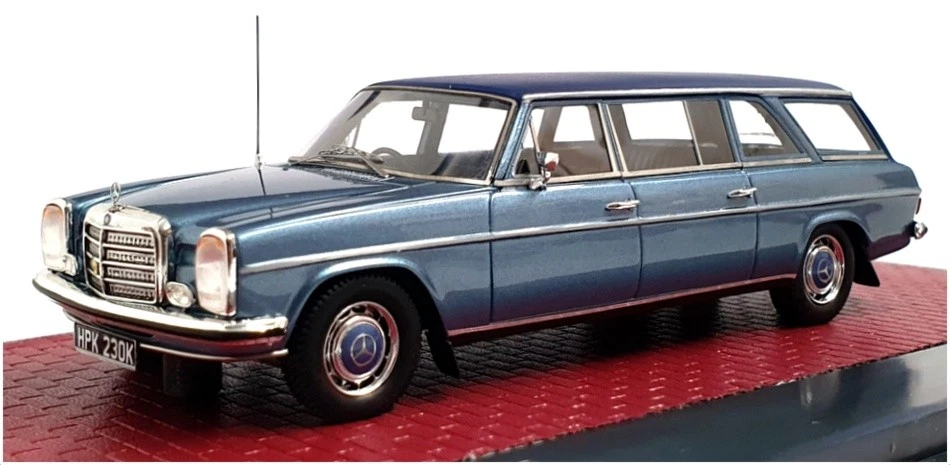 Miniature Matrix 1/43 – Mercedes 300SD Turbodiesel W116 USA – Or – Résine NEUF