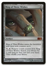 Ring of Three Wishes #216 (LP) Magic 2014 M14 Magic MTG