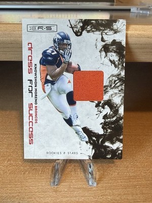 2009 Rookies & Stars Knowshon Moreno Dress For Success Jersey /299 RC Card #32