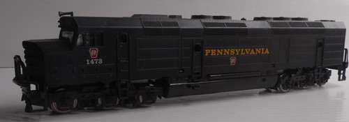 Locomotora accionada Pennsylvania HO 1:87 #1473 realista motor de 8 ruedas 10" | Zustand: Used