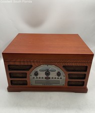 Crosley CR66 Brown Radio Rochester Sound System Turntable Not Tested