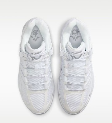 Size 7.5 - Nike KD 18 TB Triple White for sale online | eBay