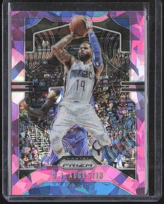 D.J. Augustin #197 Prizms Pink Ice 2019-20 Panini Prizm *HOT*