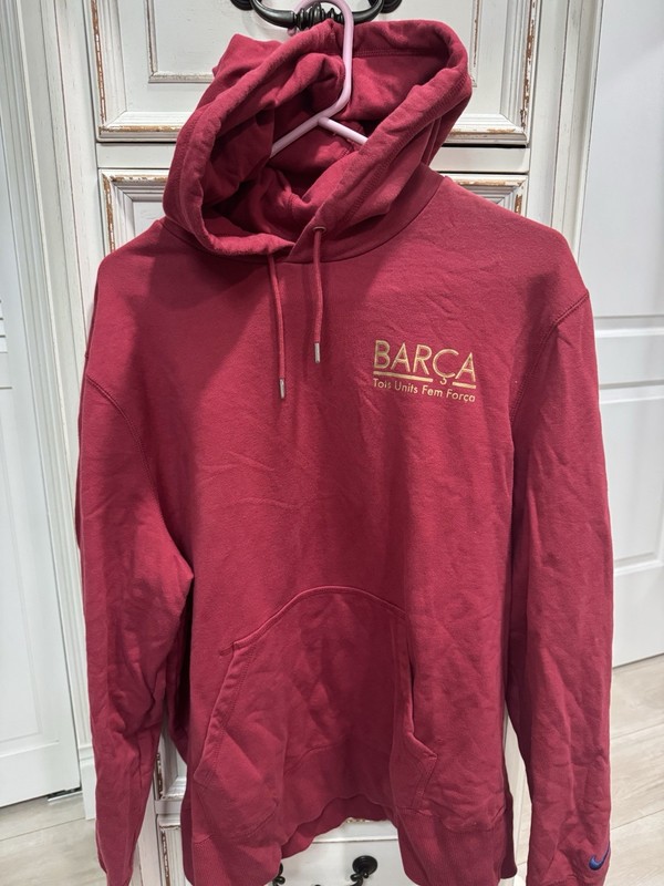 Nike Barcelona fC Men Hoodie Size XL