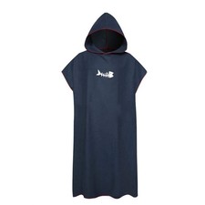 CALIDAKA Surf Poncho Changing Robe with Hood Towel Large, Blue