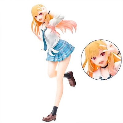 18 cm Anime Style Mädchen PVC Figur Schuluniform Sammlerstück Modell Spielzeug Geschenk