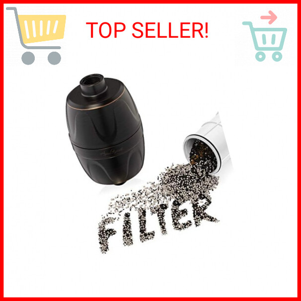 Aqua Elegante Universal Shower Water Filter for Home Showerhead Fixture