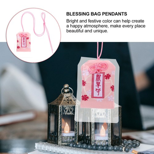 Friedliche Blessing -Torba Omamori Charm Japoński mężczyzna Różowa - Zdjęcie 7 z 10
