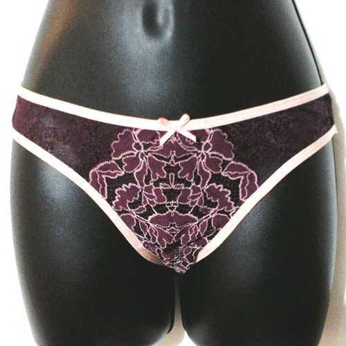Victoria Secret Bra & Panties DREAM ANGELS Lined Demi 32D & Small Cheekini New - Picture 4 of 10