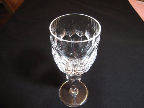 PAR RARO WATERFORD ""CURRAGHMORE"" VINO CLARET, 7 1/8"H, PRECIO/PAR, XLNT ESTADO. - Imagen 9 de 12