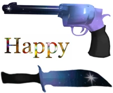 SILENT NIGHT RARE GUN & KNIFE💜💚MM2 ROBLOX CHRISTMAS💜💚FAST DELIVERY!!!!!!!!!!
