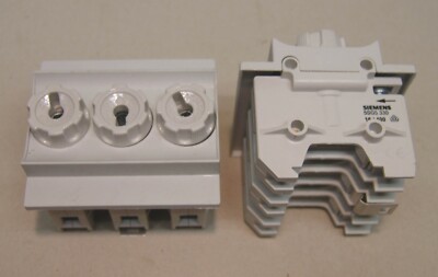 Siemens Neozed Fuse Socket 5SG5330 D01 3-Pin NEW