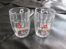 2 St&uuml;ck Th. K&ouml;nig Brauwerke Bierkrug  0,3l Neu siehe Fotos