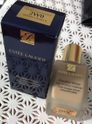 New Estee Lauder Double Wear Stay-in-Place Makeup Shade 2W0 Warm