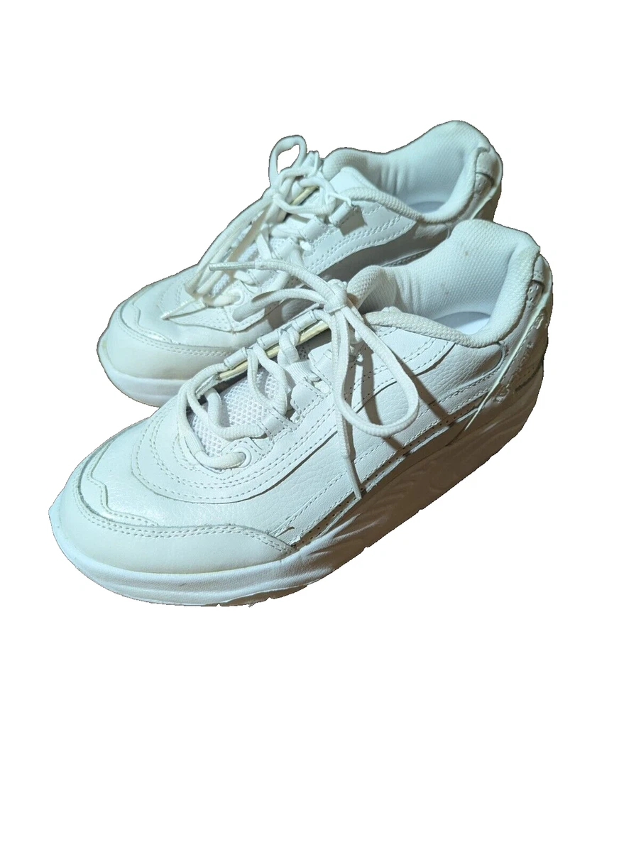 TheraShoe TS Sport Vega White Leather Men\'s Sz 13 Athletic Shoes Comfortable White Sneakers Size 13 | Men main image 3