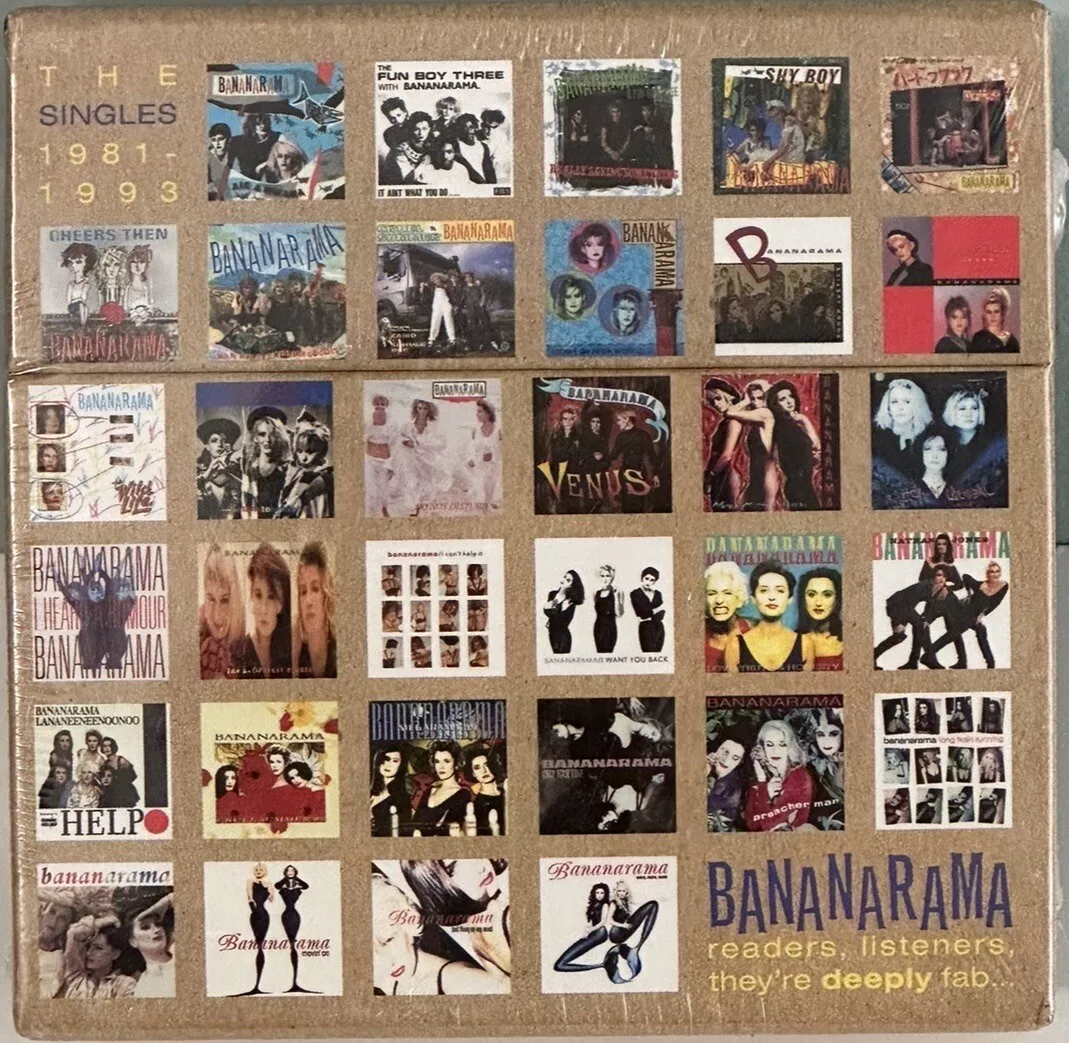 ‘Bananarama’ ‘In a Bunch’ The CD Singles Box Set 1981-1993 BRAND NEW+SEALED