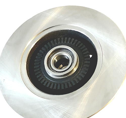 Audi A4 B5 Bremsscheiben Hinten Mit Radlager Bremsscheiben + Beläge HINTEN + FAG Radlager ABS Ringe vormontiert Audi