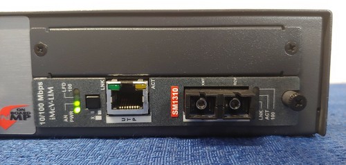 IMC Networks iMediaCenter/2 Chassis w/ IMCV-LIM 10/100 SM1310 Module - 第 4/9 張圖片