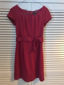 h&m fuchsia dress