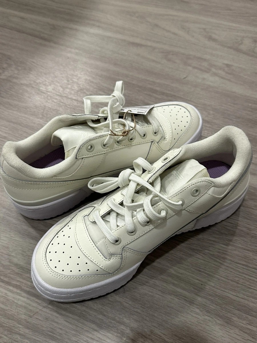 adidas Forum Mid Triple White W for sale | eBay