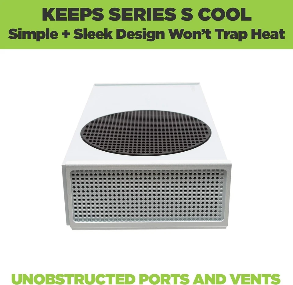 HIDEit Series S White Steel Wall Mount for Xbox Series S - Image 3 of 4