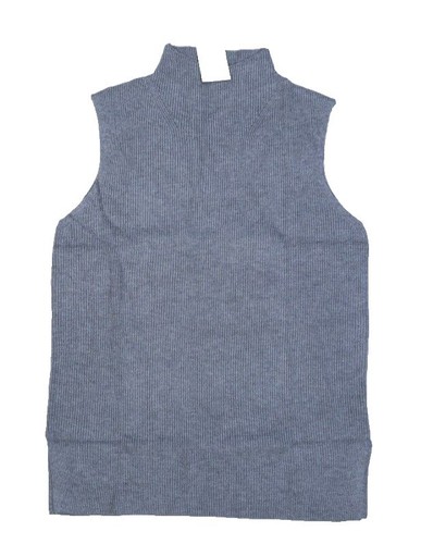 Sous-pull Côtelé Col Roulé MISE AU GREEN - Taille 5 (44/46) - Viscose/nylon Beige - Occasion Très Bon état