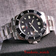 NH35A 40mm Black Dial Automatic Men Watch 200m Waterproof Sapphire Glass Date