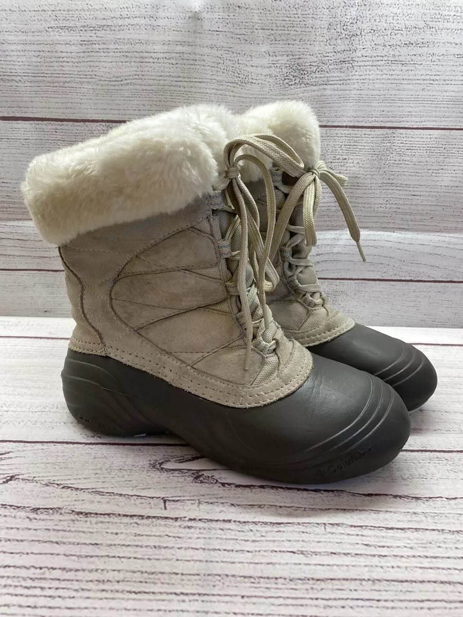 Columbia white winter boots sale