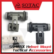 Tactical SS M-AX Helmet Mount for M300 M600 Flashlight K1-10 LED/IR Light SOTAC