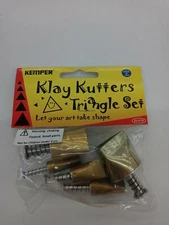 Kemper triangle clay cutters set of 5 pcstr