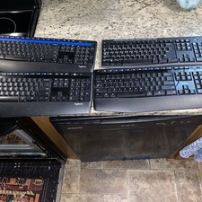 Logitech Wireless Keyboard lot of 4 270 1 345 3