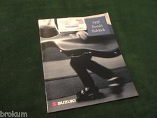 MINT 1997 SUZUKI SIDEKICK ORIGINAL SALES BROCHURE W/ COLOR CHART (13 C)