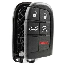 Key Fob Remote 5b Shell Case Replacement for Jeep Dodge Chrysler M3N-40821302