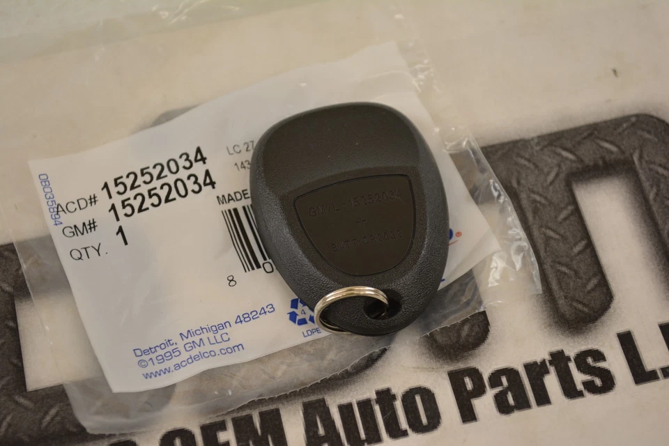 Chevrolet Malibu Cobalt 2008-2010 4 botones llavero remoto rango extendido nuevo fabricante de equipos originales Foto 2 de 2