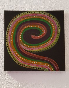 Acryl Auf Leinwand 30x30 Ebay