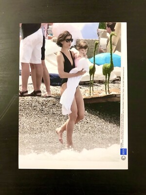 KATIE HOLMES Candid 2007 Film Film Foto Paloma Beach COTE D AZUR FRANKREICH Party