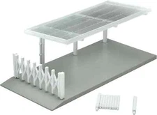 tomytec Tomica Rama Vintage 1/64 09a Carport Mini Car ABS Resin Accessories 3144