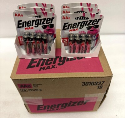 Energizer MAX AA Batteries 192 Count  Bulk Lot