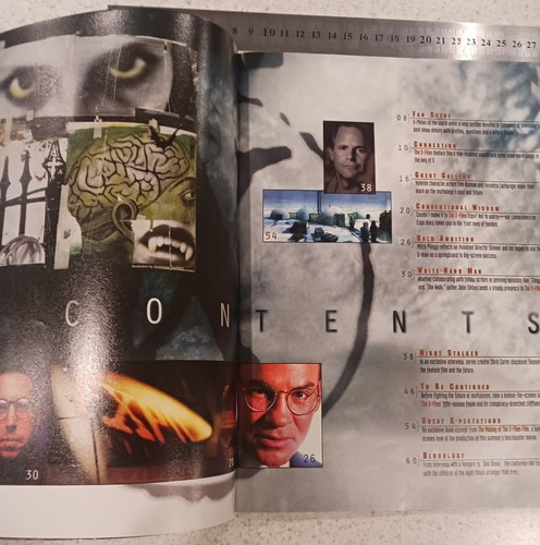 The Official XFiles Magazine Summer. 1998 D.Duchovny G.Anderson UFO, ALIENS NWO - Picture 4 of 24