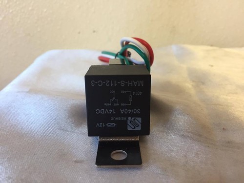 10 units - meishuo 30/40 AMP Relay Harness Spdt 12V Bosch Style - Picture 2 of 4