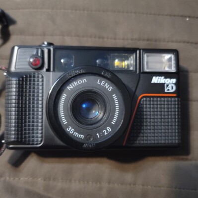NIKON L35 AD2 Shoot 35mm F2.8 Film Camera for Parts | eBay