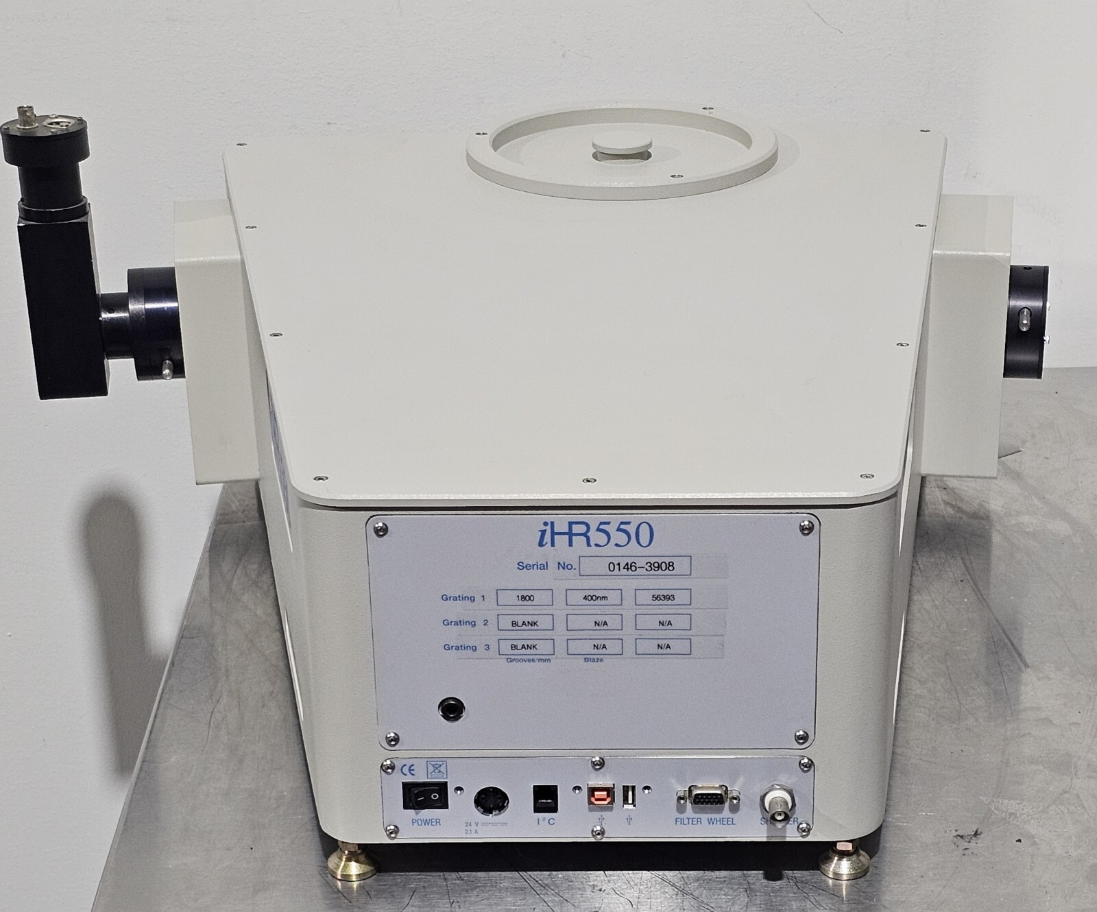 Horiba Jobin Yvon iHR 550 Imaging Spectrometer with 1800g/mm 400nm