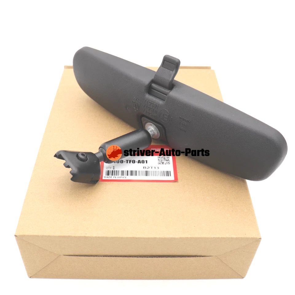 Conjunto de espejo retrovisor OEM 76400-TF0-A01 (día/noche) para Honda Civic Accord HR-V Fit Foto 4 de 4