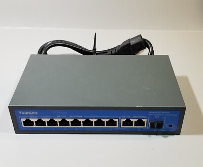 Yuanley Smart PoE Switch 8PoE+2G+1SFP