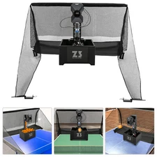Automatic Training Table Tennis Ping Pong Ball Pitching Machine W/ 100*Balls+Net