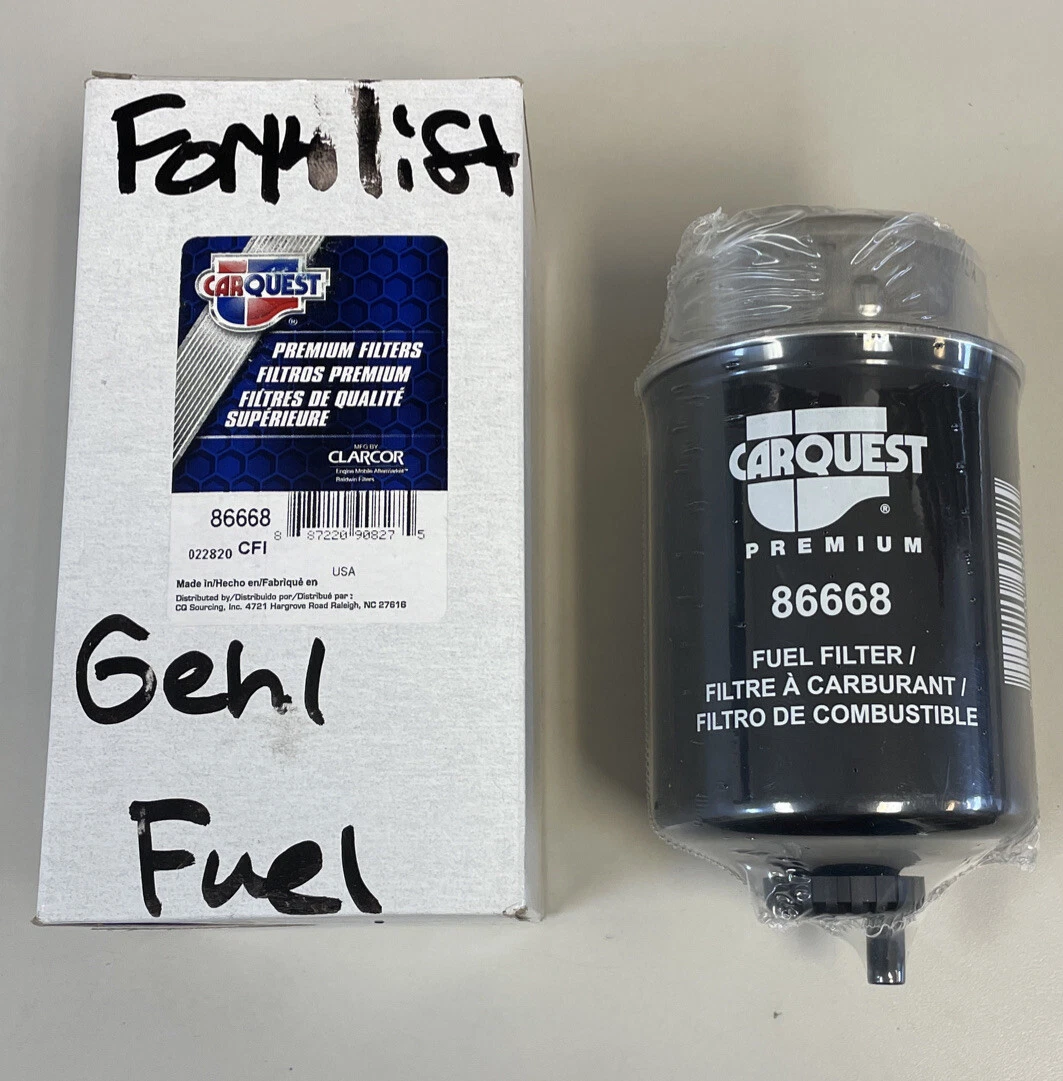 JOHNDEERE RE62424 Fuel Filter Cross Reference