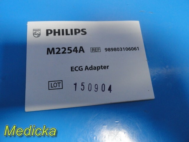 22X Philips M2254A Ref 989803106061 & GE 2104729-001 ECG Adapter  