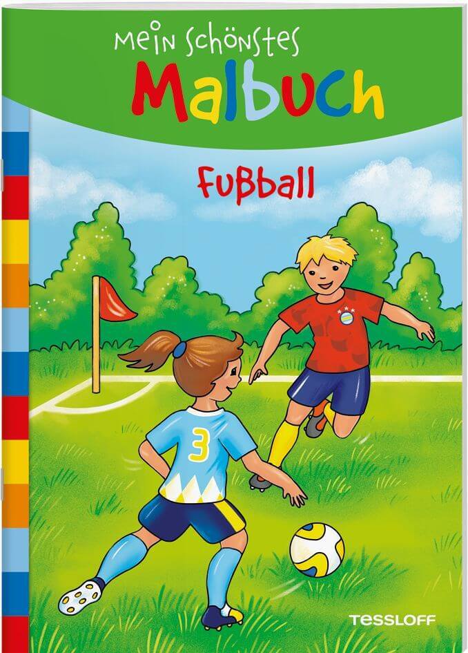 Thumbnail - Mein Schönstes Malbuch. Fußball