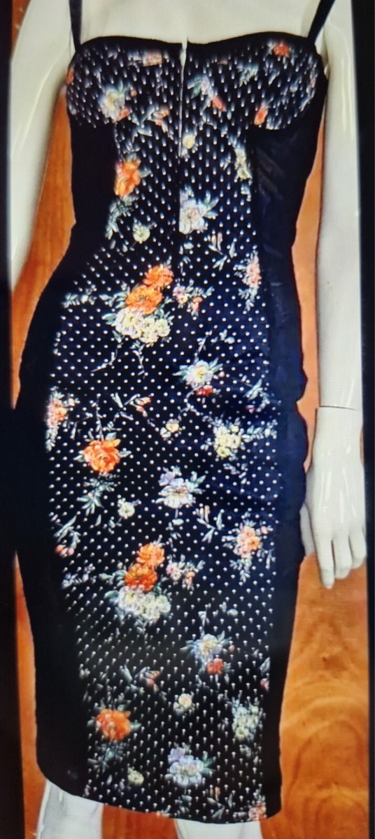 ワンピース Dolce & Gabbana Midi corsetry dress Dolce & Gabbana polka-dot Corset Midi Dress | Black | FARFETCH